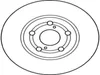 TRW Bremsscheiben (2 Stück) Vorderachse DF4046 Produktbild-Vorschau 3