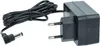 A black power adapter with a coiled black cable and a DC barrel connector. Produktbild-Vorschau