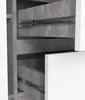 Stilvolle Kommode KOMODA K100 mit Stauraum in Beton Grau Produktbild-Vorschau 3