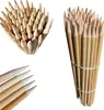 50 Pali Ovali in Legno di Faggio Ø18 mm x 78 cm – Picchetti Anteprima dell’immagine prodotto 8