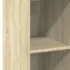 vidaXL Highboard Sonoma-dub 30x41x124 cm materiál na bázi Náhled obrázku produktu 7