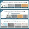 doporro Garderobenleiste mit 5 Haken, Wandgarderobe mit Produktbild-Vorschau 6