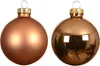 Weihnachtskugeln Glas 8cm 16 Stück - Brandy Produktbild-Vorschau 1