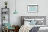 MuchoWow® MuchoWow® Gerahmtes Poster Welt - Karte - Flagge Produktbild-Vorschau 5