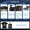 SucceBuy 5 in 1 Heat Press Machine 12x15, Clamshell Podgląd zdjęcia produktu 5