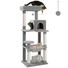 PAWZ Road XL Katzenkratzbaum mit Hängematte, Kratzenbaum Produktbild-Vorschau 2