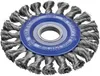 Osborn gezopfte Rundbürste (125 mm, Stahldraht, 28 mm Produktbild-Vorschau 1