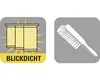 Gardinia Flächenvorhang Day + Night weiß ca. 60 x 245 cm Produktbild-Vorschau 4