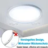 YARDIN LED Deckenleuchte Flach Rund 36W Deckenlampe Produktbild-Vorschau 3