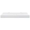 vidaXL Waschbecken 120 x 46 x 11 cm Mineralguss/Marmorguss Produktbild-Vorschau 5