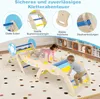 COSTWAY Zestaw 3 elementów do wspinaczki w pomieszczeniach, Podgląd zdjęcia produktu 5