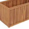 vidaXL Lit surélevé 100x50x50 cm bois massif teck Voir les images du produit 4