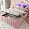 Lit Flieks 140x200 cm avec rangement, lit pour enfant Voir les images du produit 1