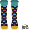 SKIETY Bunte Lustige Socken für Erwachsene Baumwolle, Dots Produktbild-Vorschau 4