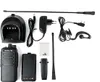 A collection of walkie-talkie accessories laid out on a white background. Náhled obrázku produktu