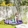 AIYAPLAY Altalena a nido Ø98 cm regolabile, altalena per Anteprima dell’immagine prodotto 2