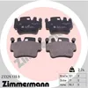 ZIMMERMANN Bremsbeläge Satz Bremsklötze für PORSCHE BOXSTER Produktbild-Vorschau 1