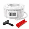 15m ARLI Koaxialkabel 135dB 5-fach geschirmt + Abisolierer Produktbild-Vorschau 1