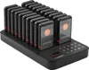 A black charging base with multiple pagers docked in it, displaying numbers and text. Anteprima dell’immagine prodotto