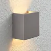 Beton-Wandleuchte Smira in Grau, 12,5 x 12,5 cm Produktbild-Vorschau 2