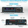 Pyle Kabelloser Bluetooth Heim-Audioverstärker – 100W 5.1 Produktbild-Vorschau 3