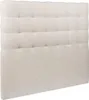 Gestoffeerde hoofdbordbekleding - Gestikt - Lichtbeige Productafbeelding-voorbeeld 1