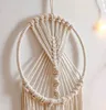 Großer Traumfänger Boho Makramee Traumfänger aus Baumwolle Produktbild-Vorschau 4