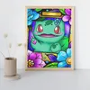Gemälde BY NUMBERS MIT RAHMEN Pokemon Bulbasaur Gemälde Produktbild-Vorschau 2