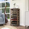 Weinregal Bambus 28 Flaschen 7 Etagen freistehend Küche Produktbild-Vorschau 7