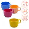 Tazze da campeggio in 4 colori - set da 8 - tazze colorate Anteprima dell’immagine prodotto 3