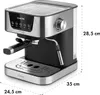 Klarstein kávovar, 1,5 l portafilter, na 2 šálky kávy, mini Náhľad obrázku produktu 8