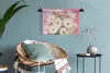 MuchoWow® Wandteppich Wandbehang Blumen - Vase - Pflanzen - Produktbild-Vorschau 6