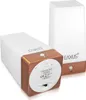 Two white and copper LED night lights with motion sensors are shown against a white background. One light is in the foreground, angled to show its base, and the other is in the background, standing upright. Anteprima dell’immagine prodotto