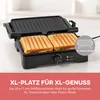 SEVERIN Grill - KG2391 - Cooking surface 28x17cm - Opening Productafbeelding-voorbeeld 12