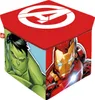 Aufbewahrungsbox mit Deckel / Hocker 2in1 AVENGERS, AV15229 Produktbild-Vorschau 1
