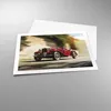 Poster - Poster ohne Rahmen - Mg Rot Auto - 70x50 cm - Wand Produktbild-Vorschau 3