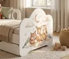Kinderbett 140x70 cm mit Schublade Matratze Bettkasten Produktbild-Vorschau 3