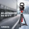 Arebos AR-HE-HRW+UB, Rot, 415 mm, 85 mm, 39,2 kg Produktbild-Vorschau 5
