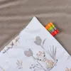 Happy Jungle & Latte Velvet Babydecke 75x100cm Produktbild-Vorschau 4