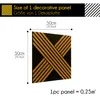 Wandpaneele 3D Lamelle schwarz Eiche – Lamellenwand Deko Produktbild-Vorschau 5
