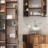 Badmöbel-Set Vicco Ilias Eiche rustikal 3-teilig, Model Produktbild-Vorschau 5