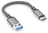 deleyCON 0,15m USB-A auf USB-C Kabel Kurz USB 3.0 5Gbps - Produktbild-Vorschau 1