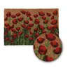Esschert Design stuoia in cocco con papavero rosso 60 cm Anteprima dell’immagine prodotto 2