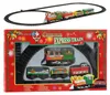 Weihnachtszug mit Sound L183cm Batterie Anteprima dell’immagine prodotto