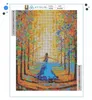ARTULIO Diamond Painting Set - Frau in Herbstallee - 30x40 Produktbild-Vorschau 3