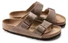 Birkenstock Arizona Damen-Pantoletten in Braun – schmale Produktbild-Vorschau 20