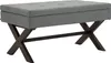 Sitzbank HLO-CP7 Stoff antik  grau Produktbild-Vorschau 1