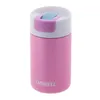 A pink Kambukka thermos bottle with a white lid and a blue and purple flip-top mechanism. Náhled obrázku produktu
