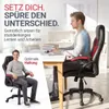 Juskys Racing desk chair Montreal (rosso) - sedia da gioco Anteprima dell’immagine prodotto 9