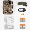 3 Stück Wildkamera 4K Video Wildtierkamera 48MP mit 32GB Produktbild-Vorschau 2